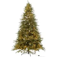 J-Line kerstboom 3000 Led - kunststof - groen - large