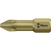 Wera bit 855/1 TH, Pozidriv, PZD 2, lengte 25 mm, 10 stuks
