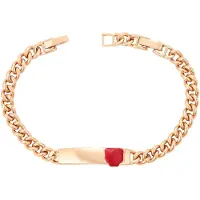 NAEMI Armband goud / rood