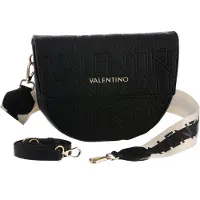 Mario Valentino Schoudertas 'Pattina' beige / goud / zwart