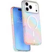 FORCE CASE , Hoesje geschikt voor iPhone 17 Pro Max - Air Series Versterkt MagSafe Anti-Shock 3m, Meerkleurig