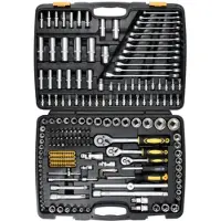 VOREL SLEUTELSET VOREL 216 stuks 1/2"/3/8"/1/4"