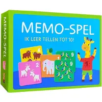 Deltas Ik leer tellen tot 10! Memo-spel Kaartspel