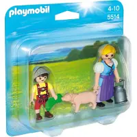 Playmobil 5514 DuoPack Boerin en zoon