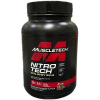 Muscletech Nitro Tech Whey Gold - 921 g - Chocolade