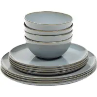 Serax - Anita Le Grelle Terres de rêves - Serviesset - Smokey Blauw - 12 stuks