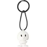 Hoptimist Bumble sleutelhanger silicone wit
