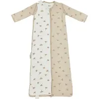 Meyco Baby Studio Collection Ginkgo Baby Slaapzak 4 Seizoenen Deluxe - Soft Sand - 3.0 TOG