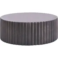 Beliani POZZA - Salontafel - Zwart - MgO