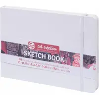 Talens schetsbook wit 14,8x21 140grams