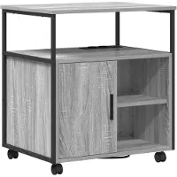 vidaXL Kast met Oplaadstation 61 x 46 x 67 cm Bewerkt hout
