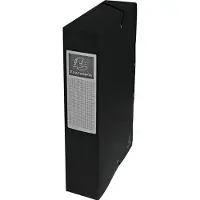 Exacompta elastobox Exabox zwart, rug van 6 cm