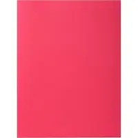 Exacompta ROCK''S 80 - Pak van 100 inlegmappen 22x31cm voor A4 - Framboos - 800016E