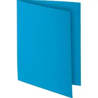 Exacompta ROCK''S 80 - Pak van 100 inlegmappen 22x31cm voor A4 - Blauw - 800019E