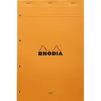 Rhodia N°20 schrijfblok & schrift A4+ 80 vel Oranje