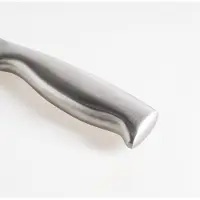 Beliani MASHIKO - Set van 3 messen - Zilver - RVS