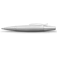 Faber-Castell balpen - E-motion - Pure silver - B - FC-148676