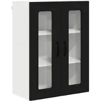 vidaXL Vaatwasserfront Kalmar, zwart, 60 x 31 x 80 cm