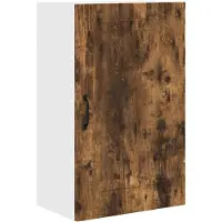 vidaXL Vaatwasserpaneel Kalmar Rook Eiken 50 x 31 x 80 cm Bewerkt hout