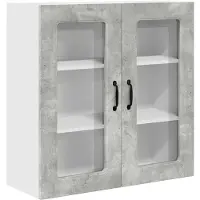 vidaXL Vaatwasserfront, model Kalmar, betonkleur, 80 x 31 x 80 cm