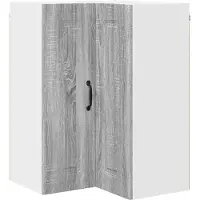 vidaXL Vaatwasserpaneel Kalmar Grijs Sonoma 57 x 57 x 80 cm
