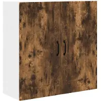 vidaXL Vaatwasserfront, model Kalmar, gerookt eikenhout, 80 x 31 x 80 cm