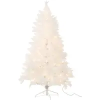 J-Line kerstboom 400 Led Pampa - metaal - wit
