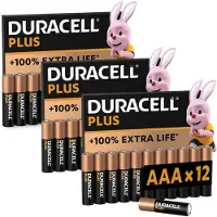 Duracell batterijen AAA - alkaline batterijen - 1,5V, LR03 - 36 stuks