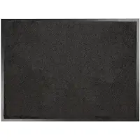 Floordirekt Deurmat Performa - Hoog Absorptievermogen - Voor Binnen en Buiten - Zwart - 60 x 90 cm
