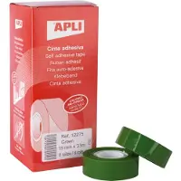 APLI Plakband Groen 8 Onderdelen 19 X 33 Mm