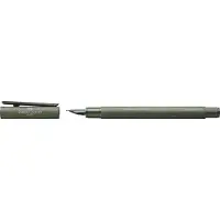 Faber-Castell vulpen - NEO Slim - aluminium olijf groen - EF - FC-146152