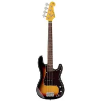 SX Elektrische basgitaar - SPB6234-3TS - Retro Series - 3/4 schaal - P-Style - Sunburst - Inclusief tas
