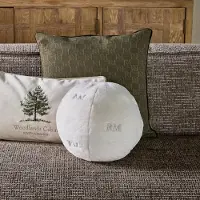 Rivièra Maison - Kussen Ball Faux Fur Box Pillow 30x30