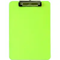 MAUL Klembord MAUL A4 staand transparant neon groen | 12 stuks