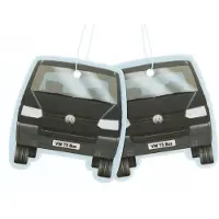Brisa VW Collection by - Set van 2 Volkswagen luchtverfrissers met VW T5/T6 Bulli Bus-motief (Energie)