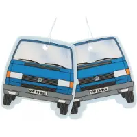 Brisa VW Collection by - Set van 2 Volkswagen luchtverfrissers met VW T4 Bulli Bus-motief (Vers)