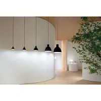 Louis Poulsen Hanglampe , Toldbod 400, dimbare, Wit, Eetkamer, Aluminium, Designer