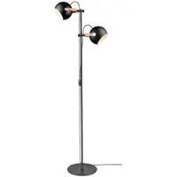 Halo Design Vloerlampe , Zwart, Woonkamer, Glas