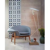 Warm Nordic Vloerlampe , Silhouette, Wit, Woonkamer, Metaal, Designer