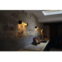 DCW éditions Wandlampe , Metallic, Woonkamer, Glas, Designer