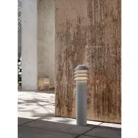 Louis Poulsen Bysted Garden Short Buiten Vloerlamp Aluminium | 2700K | Base without adapter