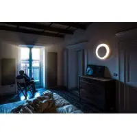 Foscarini Wandlampe , Wit, Kunststof