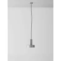 Santa & Cole Arne S Domus Hanglamp Aluminium Grey | 1-10V