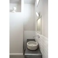 Rotaliana Wandlampe , Wit, Woonkamer, Kunststof