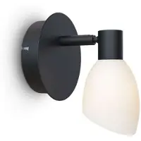 Herstal Wandlampe , Wit, Slaapkamer, Metaal