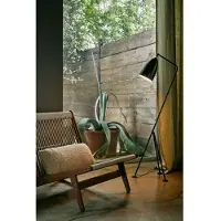 Gubi Gräshoppa Vloerlamp Black Glossy