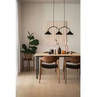 Globen Lighting Curve hanglamp 3 Beige