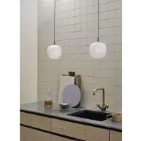 Muuto Rime hanglamp Ø18 cm Deep Red