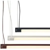 Muuto Hanglampe , dimbare, Zwart, Eetkamer, Aluminium