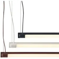 Muuto Hanglampe , dimbare, Grijs, Eetkamer, Aluminium